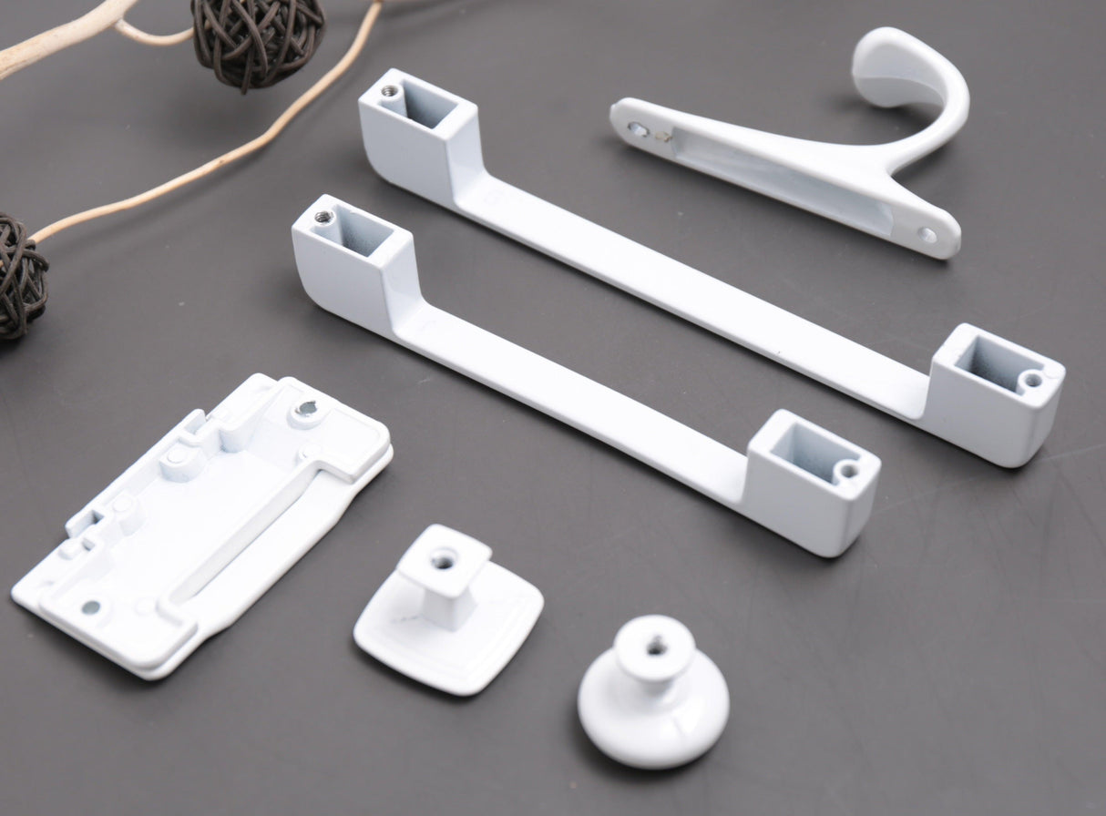 Handles Drawer Cabinet Furniture Kitchen Handles For Cabinet Knob Door Drawer Furniture Kitchen Knob Simplicity White Stainless Steel Hollow Tube Bar Drawer Pulls Cupboard Knob For Kitchen Furniture Hardware