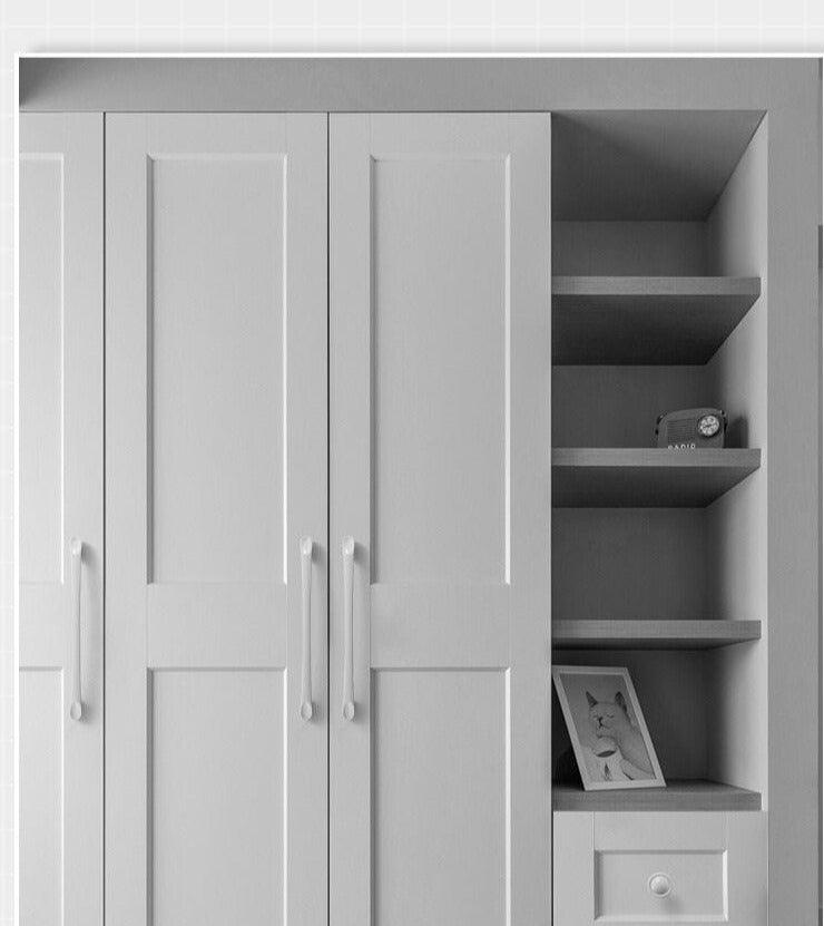 Handles Drawer Cabinet Furniture Kitchen Handles For Cabinet Knob Door Drawer Furniture Kitchen Knob Simplicity White Stainless Steel Hollow Tube Bar Drawer Pulls Cupboard Knob For Kitchen Furniture Hardware