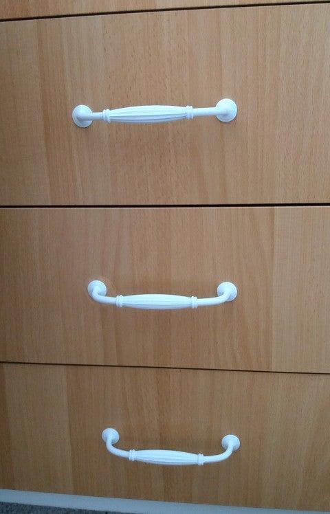 Handles Drawer Cabinet Furniture Kitchen Handles For Cabinet Knob Door Drawer Furniture Kitchen Knob Simplicity White Stainless Steel Hollow Tube Bar Drawer Pulls Cupboard Knob For Kitchen Furniture Hardware