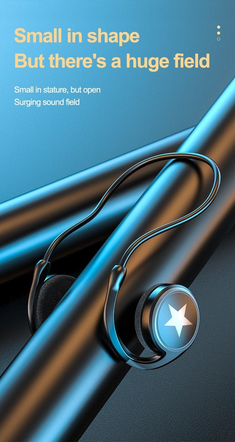 Sports Headphones Wireless Wearable Music Player Built-in Memory Sweatproof Player Music FM Radio Wireless Headset Bluetooth Headphones Earbuds Bluetooth 5.0 Sport Outdoor Workout Hands Free Handsfree Ear Buds For Running