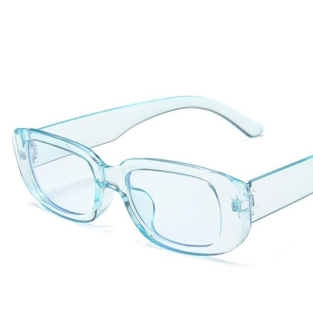 Rectangle Retro Sunglasses For Women New Oval Shape Glasses For Women/Men New Square Retro Eyeglasses For Women Luxury Design Frames