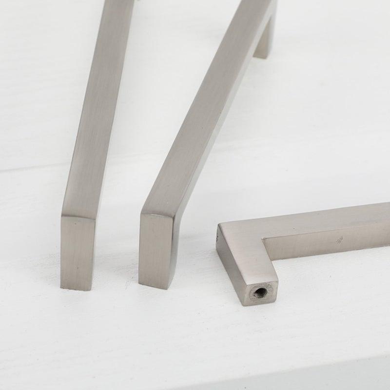 Cabinet Handles Kitchen Door Handles Drawer Knobs Aluminum Alloy Wardrobe Door Handles Brushed Modern Style Hardware Stainless Steel Kitchen Cabinet Pulls For Kitchen Cabinet Drawer Door Cupboard Decorative Modern Hardware For Cabinet