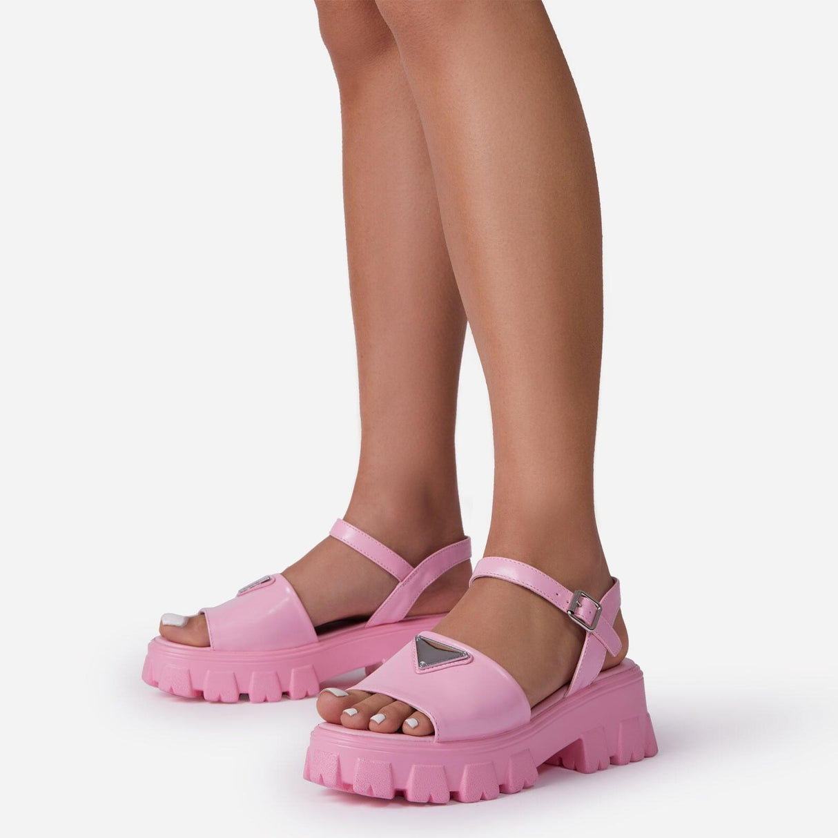 Platform Women's Sandals Summer Fashion Women Beach Classic Sandal Comfortable Beach Pool Platforms Sandals With Buckle Open Toe Ankle Strap Thick-Soled Casual Women's Shoes