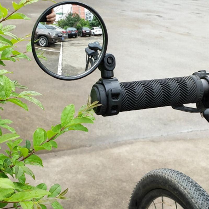 Bicycle Rearview Handlebar Mirrors Cycling Rear View Rotate Wide-Angle Bike Cycling Accessories Rotate Bike Bicycle Cycling Handlebar Safety Rearview Rear View Mirror