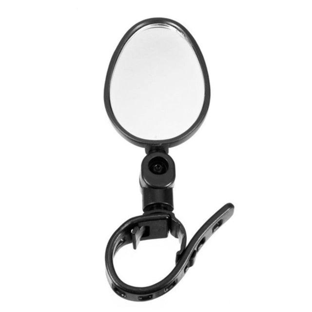 Handlebar Bike Mirror Bicycle Rear view Lens Wide-Angle Safety Mirror Mountain Road Bicycle Wide-Angle Reflector Rotatable Handlebar Mirror Wide Angle Bicycle Mirror Cycling Rear View Mirror Shockproof Acrylic Convex Mirror Safe Rearview Mirror