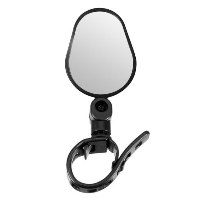 Handlebar Bike Mirror Bicycle Rear view Lens Wide-Angle Safety Mirror Mountain Road Bicycle Wide-Angle Reflector Rotatable Handlebar Mirror Wide Angle Bicycle Mirror Cycling Rear View Mirror Shockproof Acrylic Convex Mirror Safe Rearview Mirror
