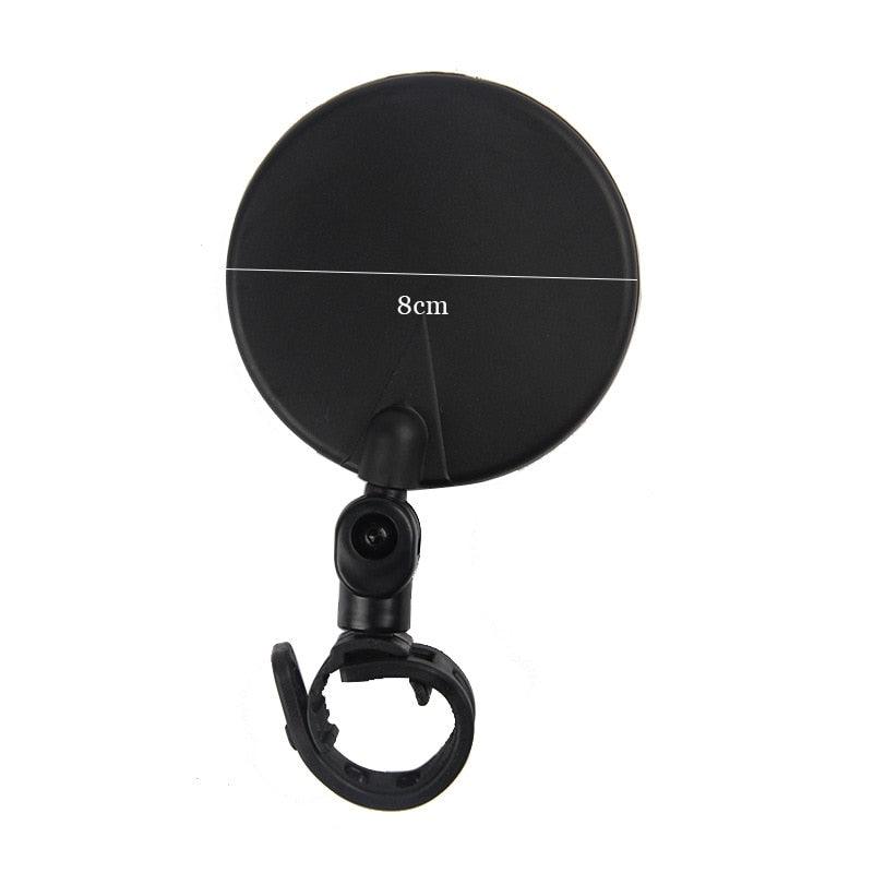 Universal Bike Bicycle Cycling Mirror Handlebar Wide Angle Rear View Rearview Bike Accessories Bike Helmet Mirror Bike mirror, 2pcs bike rear view mirrors With Wide Angle Convex Mirror Adjustable Rotatable Handlebar For Mountain Bike Off-Road Bike