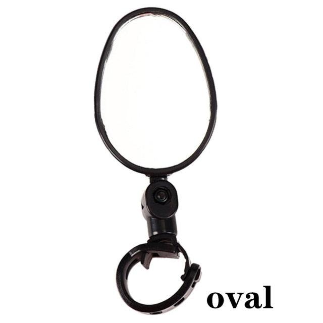 Universal Bike Bicycle Cycling Mirror Handlebar Wide Angle Rear View Rearview Bike Accessories Bike Helmet Mirror Bike mirror, 2pcs bike rear view mirrors With Wide Angle Convex Mirror Adjustable Rotatable Handlebar For Mountain Bike Off-Road Bike
