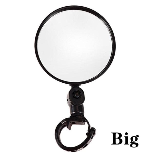 Universal Bike Bicycle Cycling Mirror Handlebar Wide Angle Rear View Rearview Bike Accessories Bike Helmet Mirror Bike mirror, 2pcs bike rear view mirrors With Wide Angle Convex Mirror Adjustable Rotatable Handlebar For Mountain Bike Off-Road Bike