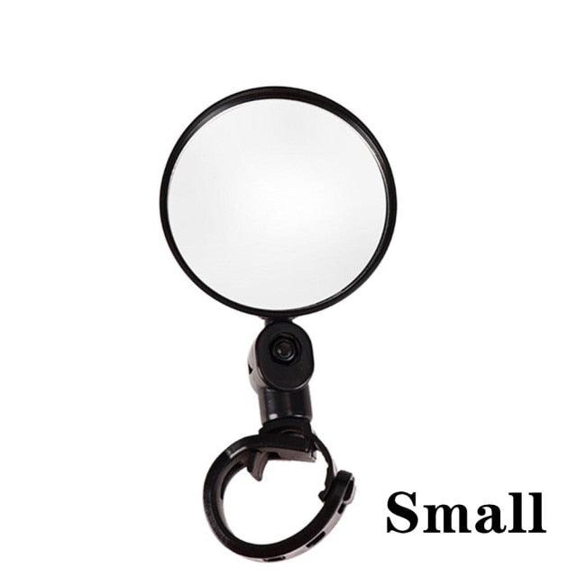 Universal Bike Bicycle Cycling Mirror Handlebar Wide Angle Rear View Rearview Bike Accessories Bike Helmet Mirror Bike mirror, 2pcs bike rear view mirrors With Wide Angle Convex Mirror Adjustable Rotatable Handlebar For Mountain Bike Off-Road Bike