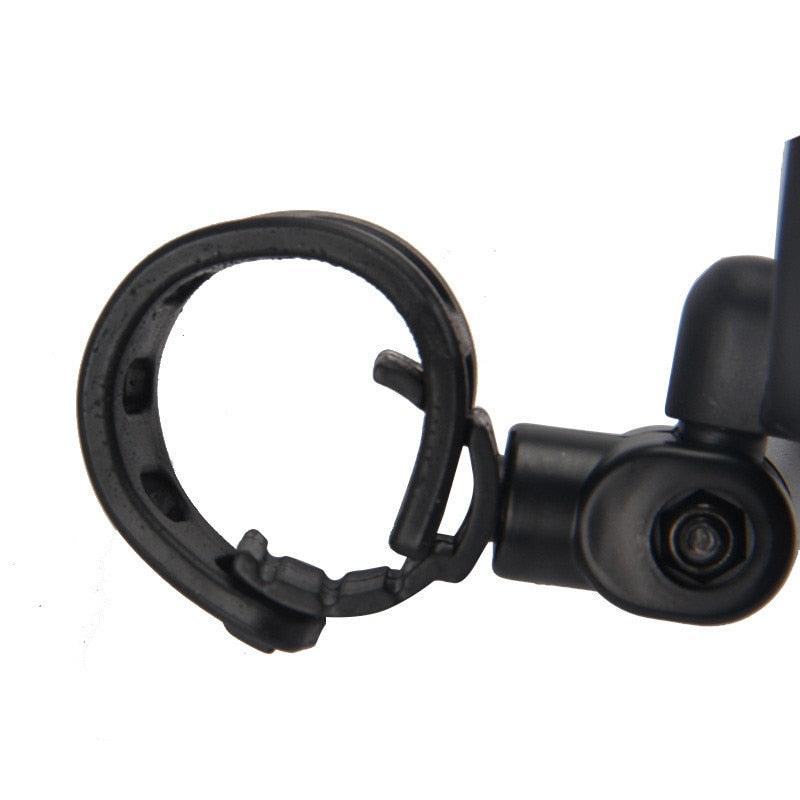 Bike Electric Scooter Rear View Mirror Bicycle Large View Convex Mirror Retro Reflector Modification Rearview Mirror Scooter Adjustable Rear View Glass Bicycle Mirror Reflector Compatible For Bike