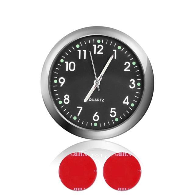 Car Clock Ornament Auto Watch Decoration Automobiles Car Dashboard Clock Cars Air Vent Clip Quartz Clocks Mini Luminous Quartz Analog Watch Universal Pocket Stick-On Clock Perfect Interior Dashboard Time Display Digital Pointer Clock In Car Accessories