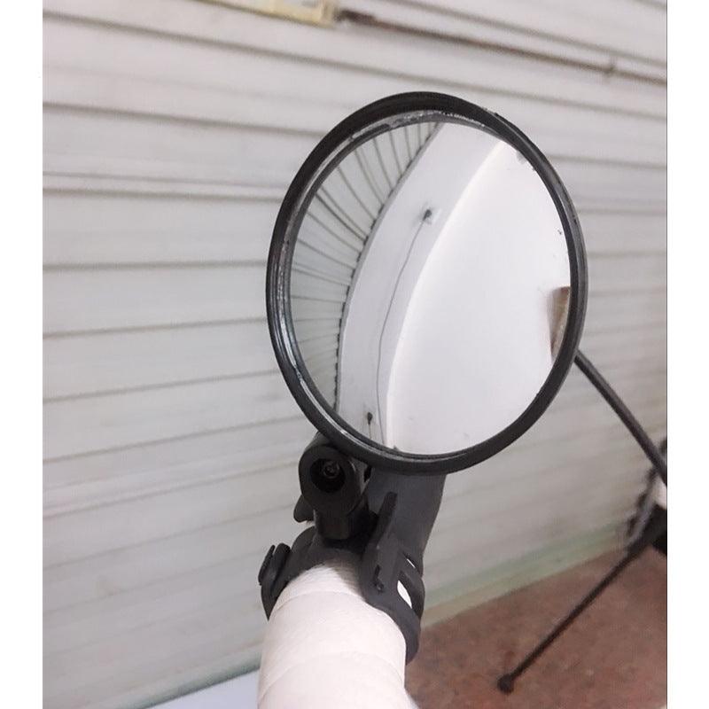Universal Bike Bicycle Cycling Mirror Handlebar Wide Angle Rear View Rearview Bike Accessories Bike Helmet Mirror Bike mirror, 2pcs bike rear view mirrors With Wide Angle Convex Mirror Adjustable Rotatable Handlebar For Mountain Bike Off-Road Bike