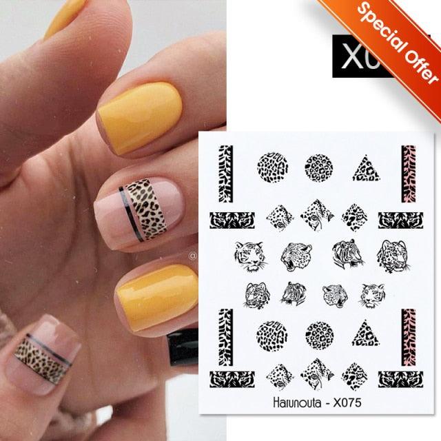 Black White 3D Nail Stickers Metal Gold Silver Geometric Tassel Strip Line Adhesive Transfer Decals Nail Art Design Gold Silver Metal Nail Sticker Metallic Curve Strip Line Nail Decal Self-Adhesive 3D Wave Design Nail Tips Decorations Manicure for Women