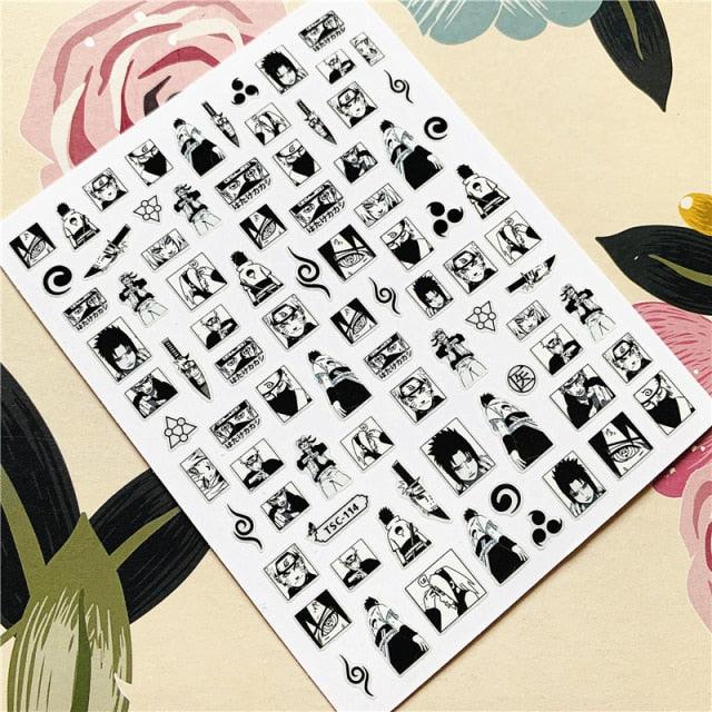 Cute rabbit Cute cat Japanese Justice Girl 3D Back Glue Nail Sticker Nail Decoration Nail Art Nail Ornament Self Adhesive Nail Decals for Nail Art Decoration Including Hearts Stars Letters Bowknot Leaves Flowers Plants Fruits Butterflies for Woman