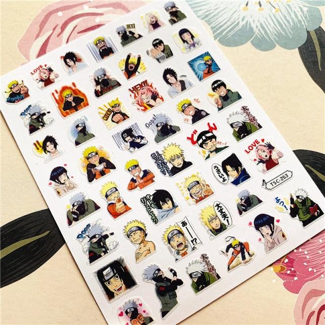 Cute rabbit Cute cat Japanese Justice Girl 3D Back Glue Nail Sticker Nail Decoration Nail Art Nail Ornament Self Adhesive Nail Decals for Nail Art Decoration Including Hearts Stars Letters Bowknot Leaves Flowers Plants Fruits Butterflies for Woman