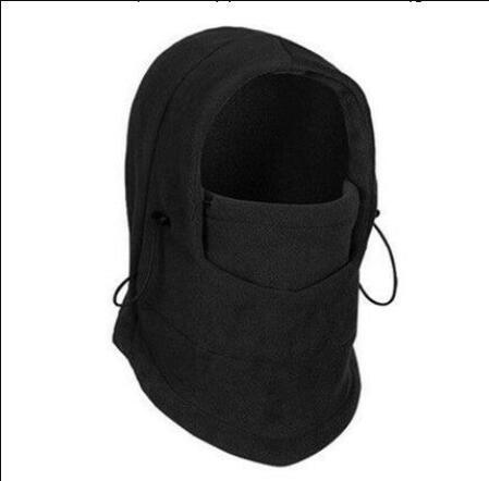 Unisex Polar Fleece Hood Hat Casual Beanie Ski Snow Cap Snood Scarf Warmer Thermal Neckerchief Drawstring Soft Balaclava Pullover Knitted Beanie for Adults Men Women Ski Caps New Balaclava Party Mask Hat Caps For Skiing Bicycle Cycling Outdoor Headwarmer