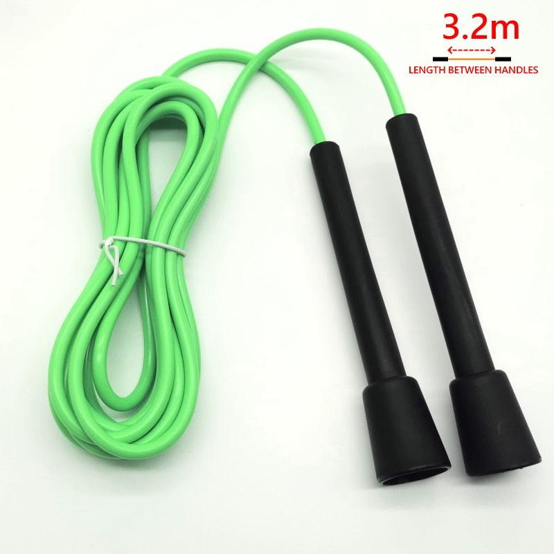 Professional Jump Rope Men Gym PVC Skipping Rope Ropes With Plastic Handles For Any Skill Level Sports Segmented Jump Rope For Outdoor Fitness Gym Men Women