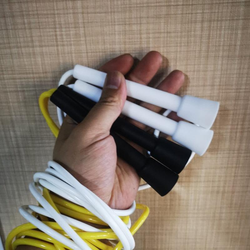 Professional Jump Rope Men Gym PVC Skipping Rope Ropes With Plastic Handles For Any Skill Level Sports Segmented Jump Rope For Outdoor Fitness Gym Men Women