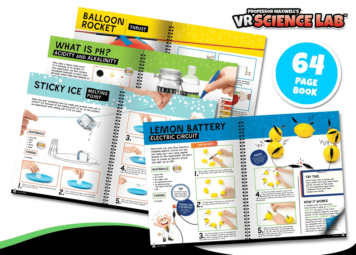 Professor Maxwell's VR Science Lab Science Kit for Kids