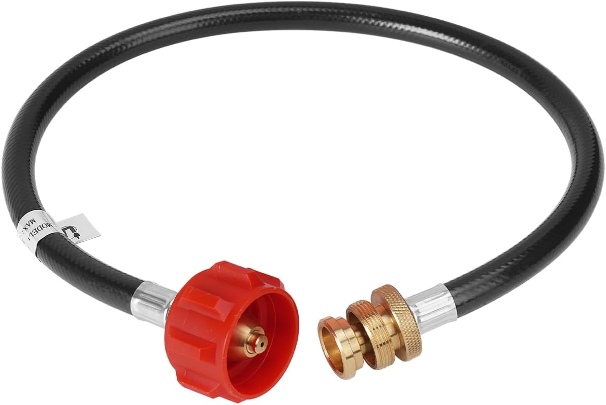 Propane Adapter Hose for 20 LBS Tank For Gas Grill G8401T
