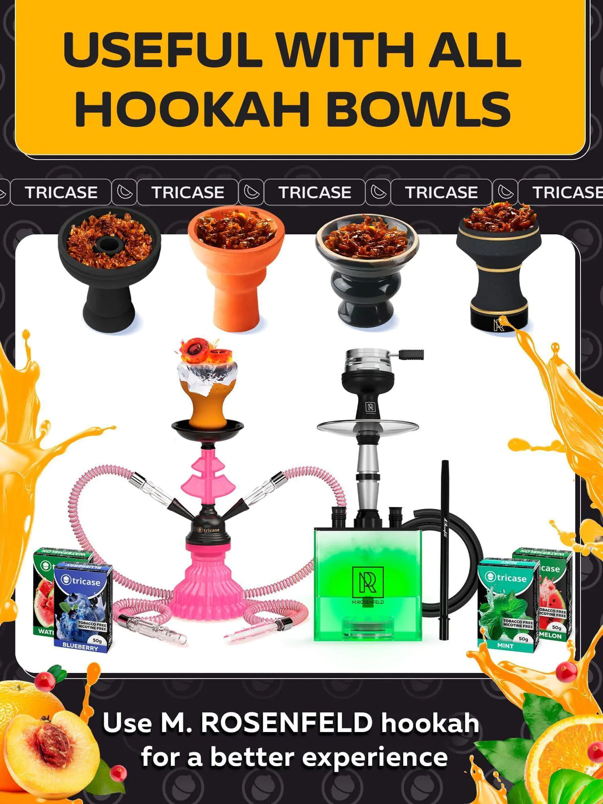 Shisha Hookah fruitage set Shisha Flavors 100 Gram Set fruitage Flavor Hookah