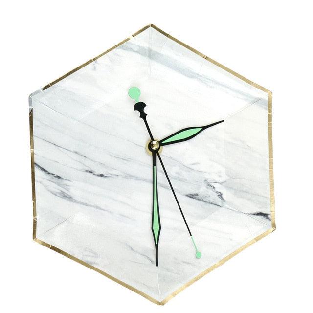 Quartz Clock Repair Movement Hands For Silent Large Wall Clock Non-Ticking Hands Quartz Wall Clock Movement Mechanism Repair Parts Replacement with 3 Different Pairs of Hands Repair Clock Mechanism Parts