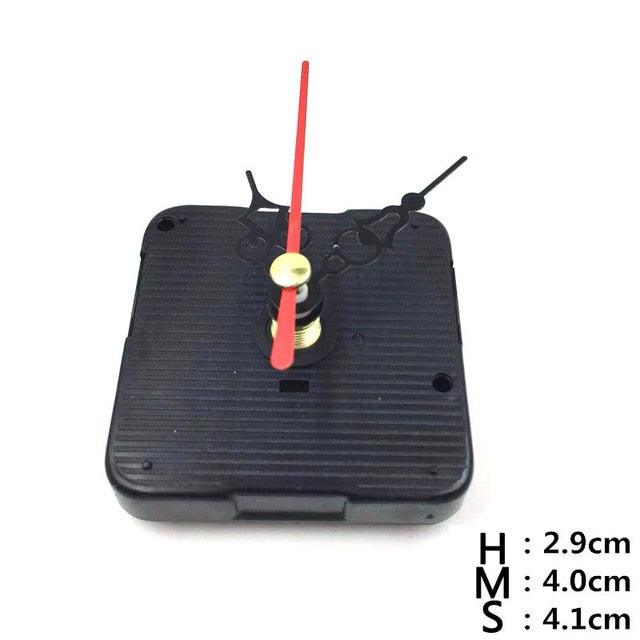 Quartz Clock Repair Movement Hands For Silent Large Wall Clock Non-Ticking Hands Quartz Wall Clock Movement Mechanism Repair Parts Replacement with 3 Different Pairs of Hands Repair Clock Mechanism Parts