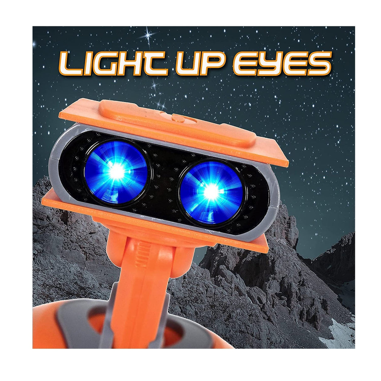 Contixo R5 Moon Rocket Rob-E Electronic Robot Toy for Kids - Dances, Plays Music, Light-Up Eyes