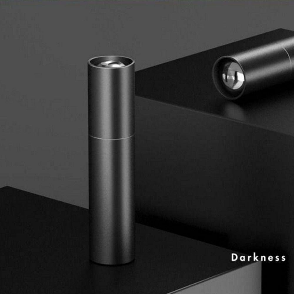 Rechargable Mini Portable Waterproof USB LED Pocket LED Flashlight Hight Super Bright Flashlight Telescopic Zoom Water Resistant Torch Great For Indoor/Outdoor Activities Night Camping Hiking