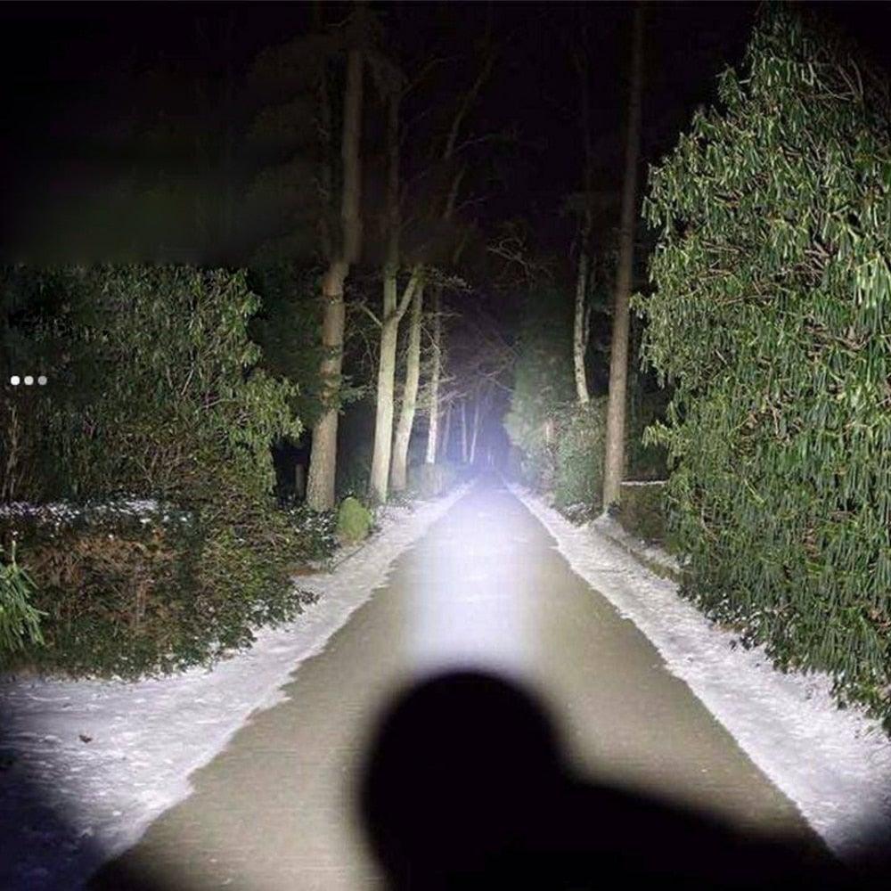 Rechargable Mini Portable Waterproof USB LED Pocket LED Flashlight Hight Super Bright Flashlight Telescopic Zoom Water Resistant Torch Great For Indoor/Outdoor Activities Night Camping Hiking