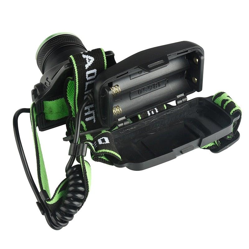 Rechargeable Adjustable 10000LM Led Headlamp Micro USB Charger Flashlight Head Lamp Portable Light Torch Flashlight For Night Work Camping Hiking Walking