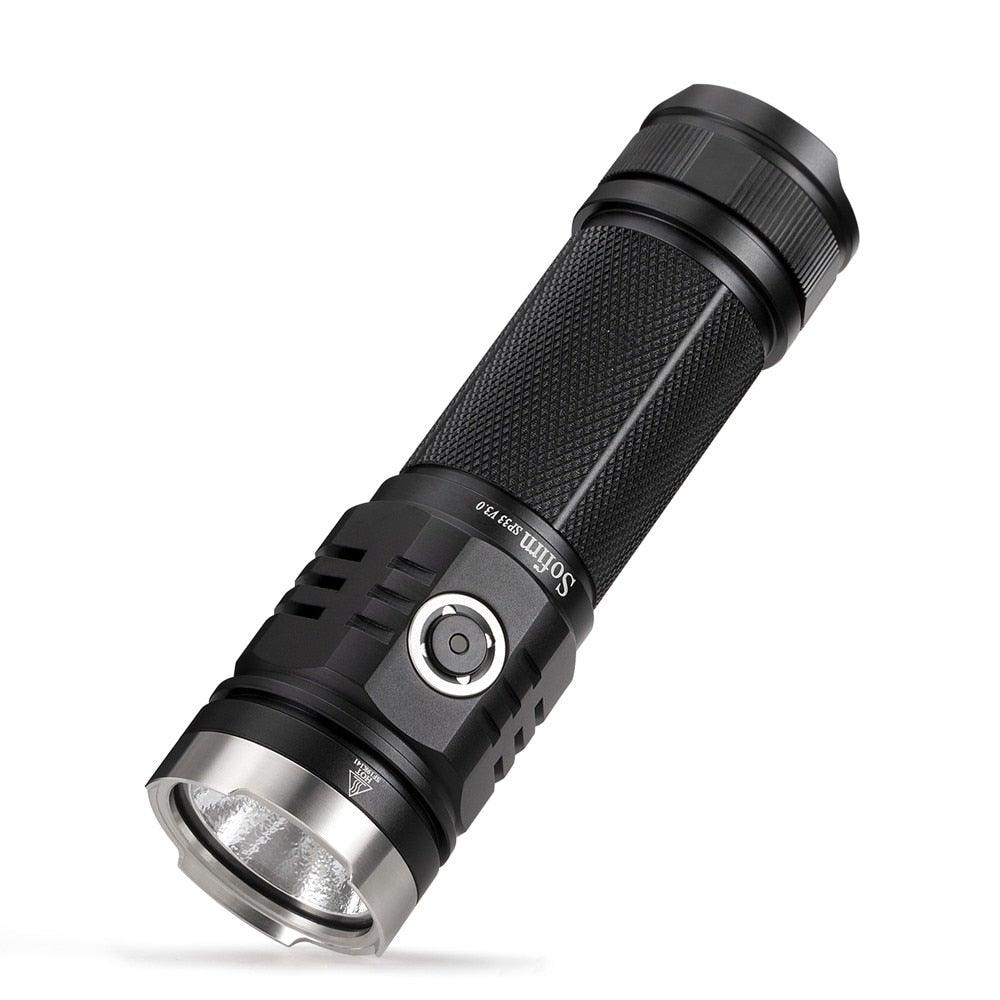 Rechargeable Adjustable Flashlight High Lumen Powerful Waterproof Portable Cree USB LED Super Bright Flashlight Pocket Size Torch Light For Camping Hiking Riding