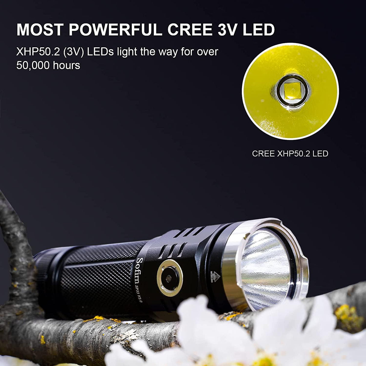 Rechargeable Adjustable Flashlight High Lumen Powerful Waterproof Portable Cree USB LED Super Bright Flashlight Pocket Size Torch Light For Camping Hiking Riding