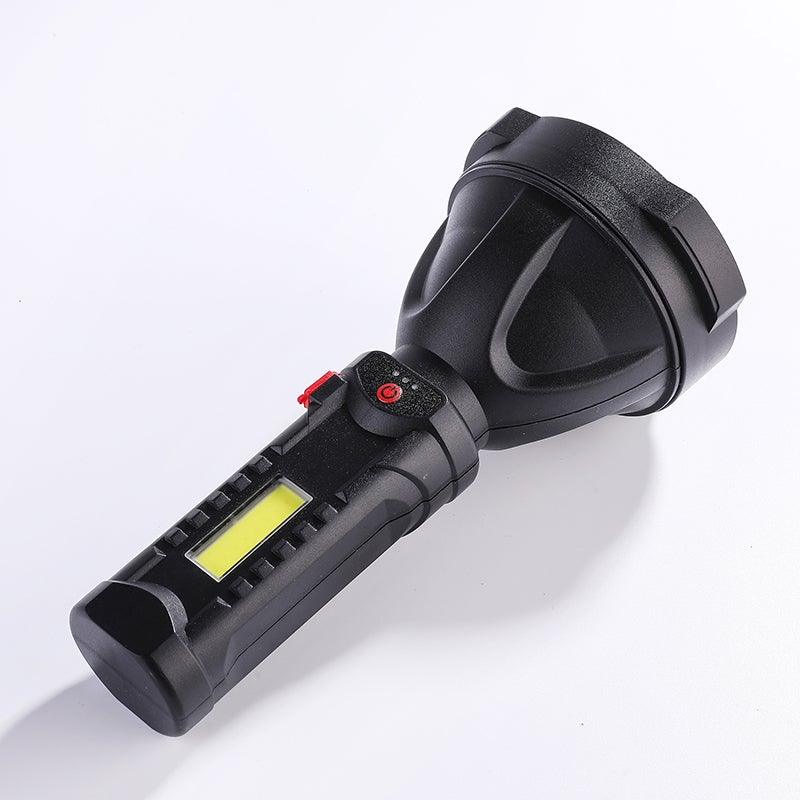 Rechargeable Adjustable USB LED Portable Rotary High Lumen Zoombale Super Strong Flashlight Ultra-bright For Long-range Outdoor Camping Fishing Hiking Riding Walking Jogging Flashlight