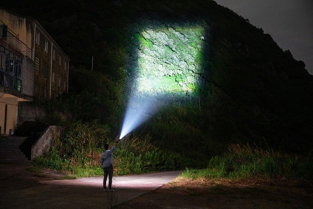 Rechargeable LED Flashlights Waterproof Hnadheld Super Bright High Lumens Zoomable Powerful Lamp Bead Flashlight Torch For Outdoor & Indoor Camping Running Fishing Hiking Lamp