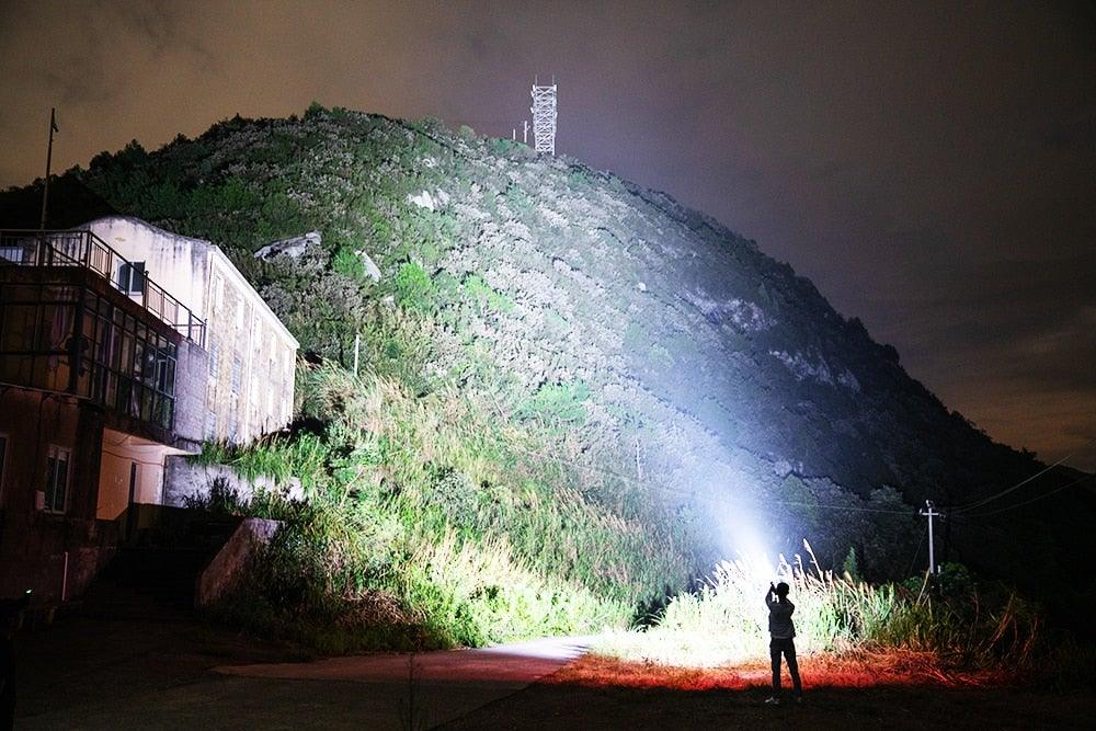 Rechargeable LED Flashlights Waterproof Hnadheld Super Bright High Lumens Zoomable Powerful Lamp Bead Flashlight Torch For Outdoor & Indoor Camping Running Fishing Hiking Lamp