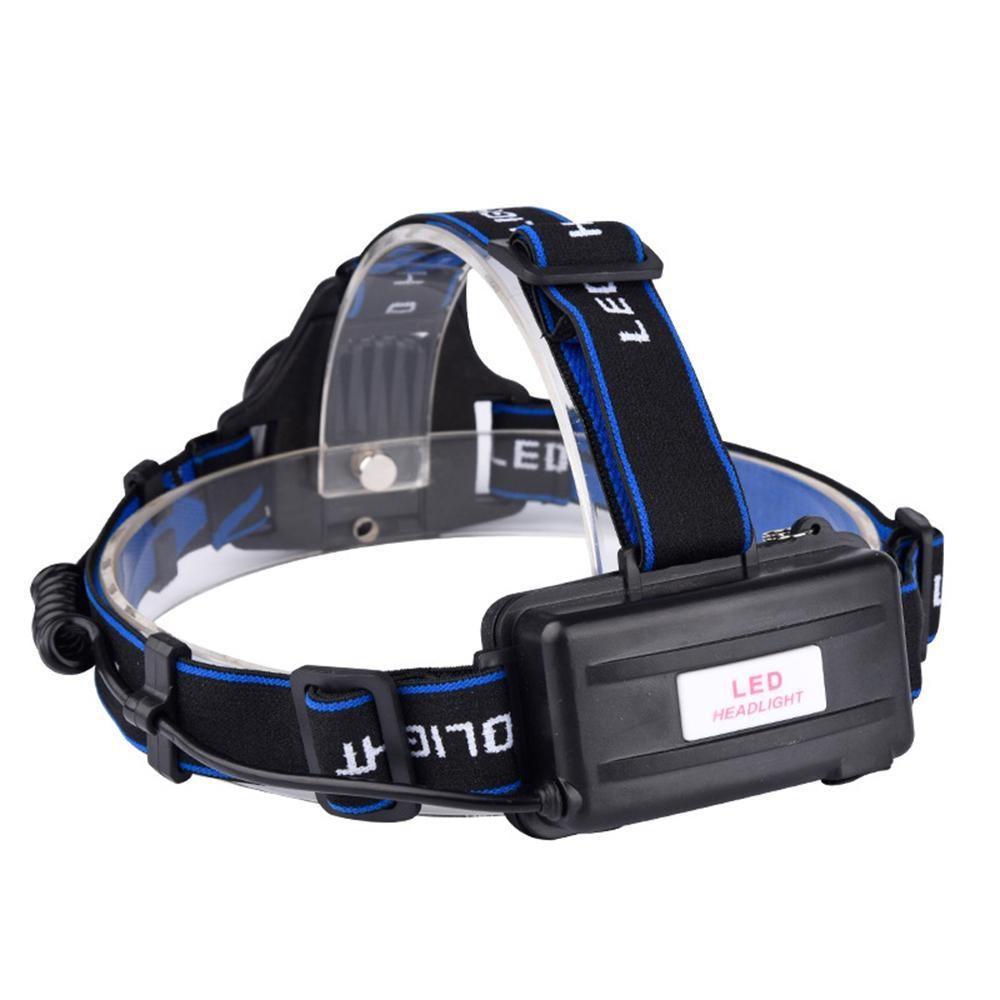 Rechargeable LED Headlamps Ultra-bright High lumens Zoomable Waterproof LED Headlight Head Torch Flashlight Head Lamp For Fishing Hands-Free Headlight