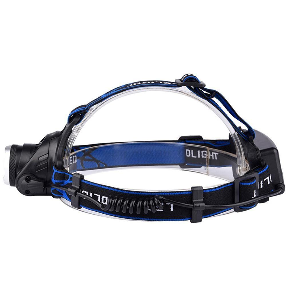 Rechargeable LED Headlamps Ultra-bright High lumens Zoomable Waterproof LED Headlight Head Torch Flashlight Head Lamp For Fishing Hands-Free Headlight