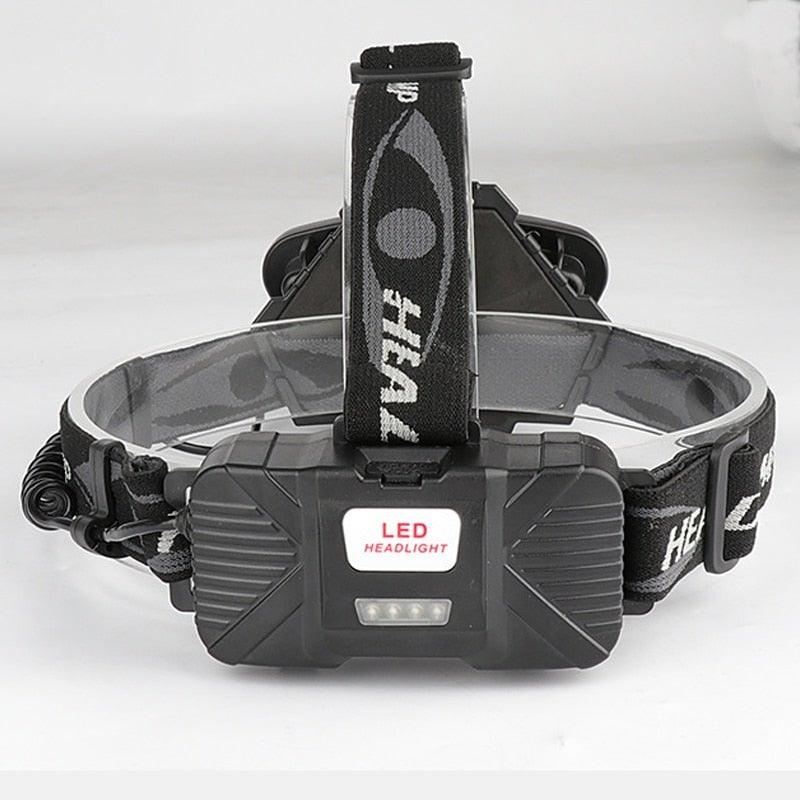 Rechargeable Usb Headlamp 500m Long Range Waterproof Headlight Lightweight Flashlight Hight Lumens Adjustable Floodlight For Outdoor Searchlight Hiking Camping Running Fishing Best Headlamps