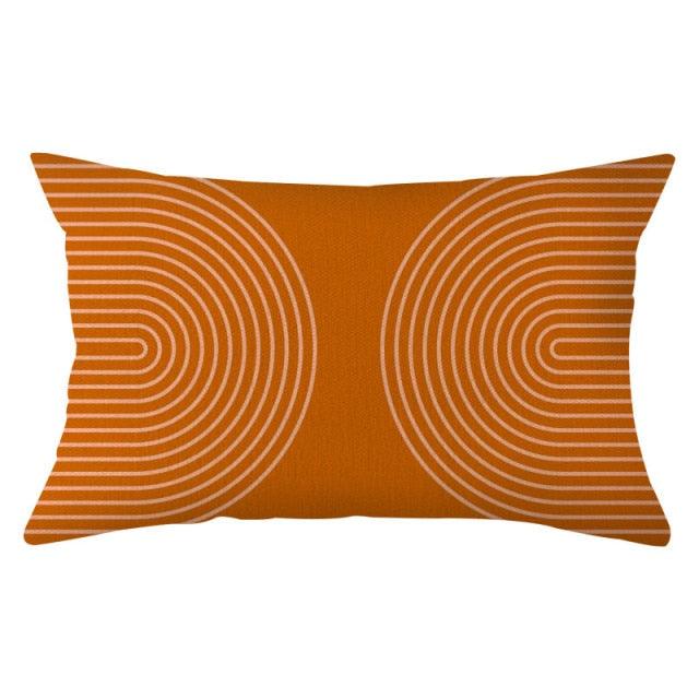 Rectangle Cushion Cover Cotton Fine Linen Pillowcase Brilliant Decorative Lined Linen Comfortable Cushion Covers Throw Pillow Cases For Sofa Pillows Baby Family Home Accessories