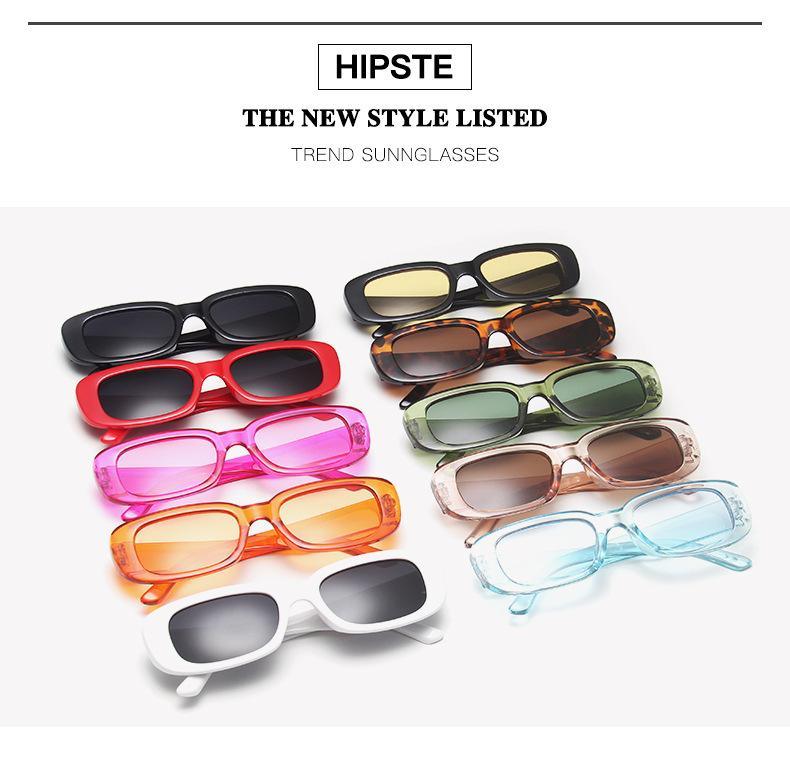 Rectangle Retro Sunglasses For Women New Oval Shape Glasses For Women/Men New Square Retro Eyeglasses For Women Luxury Design Frames
