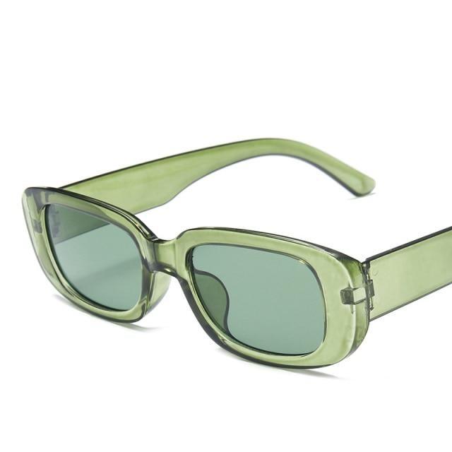 Rectangle Retro Sunglasses For Women New Oval Shape Glasses For Women/Men New Square Retro Eyeglasses For Women Luxury Design Frames