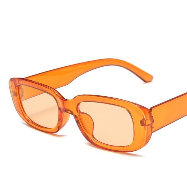 Rectangle Retro Sunglasses For Women New Oval Shape Glasses For Women/Men New Square Retro Eyeglasses For Women Luxury Design Frames