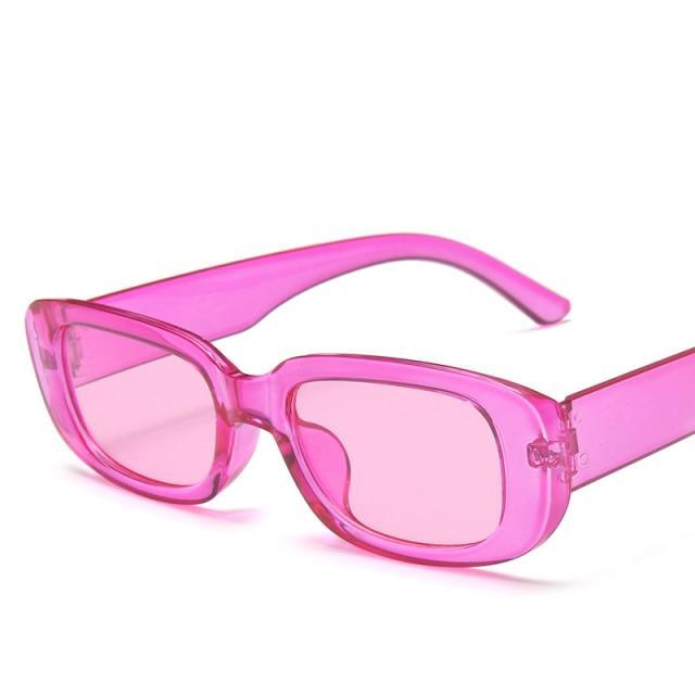 Rectangle Retro Sunglasses For Women New Oval Shape Glasses For Women/Men New Square Retro Eyeglasses For Women Luxury Design Frames