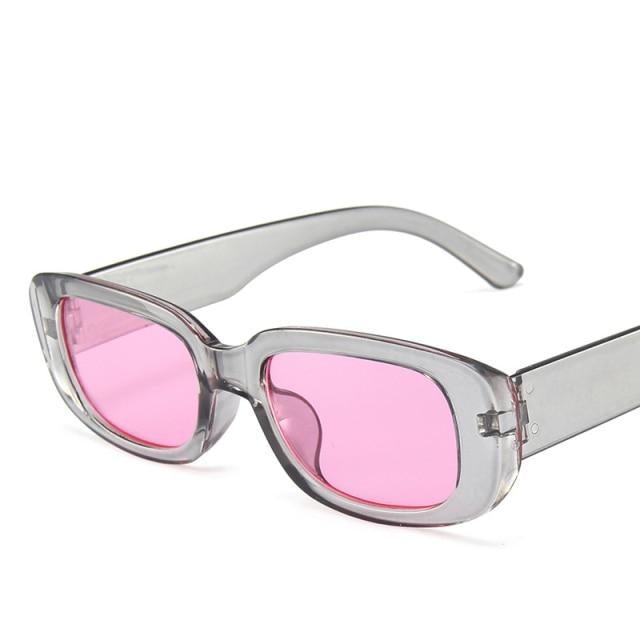 Rectangle Retro Sunglasses For Women New Oval Shape Glasses For Women/Men New Square Retro Eyeglasses For Women Luxury Design Frames