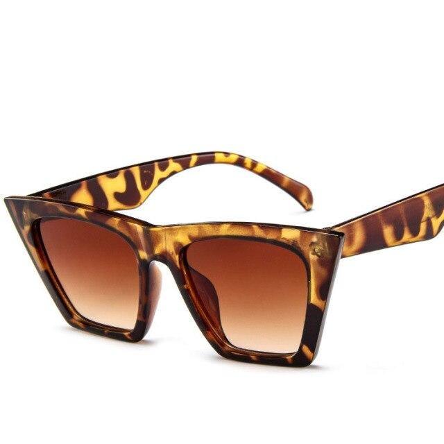 Retro Aviator Oversized Square Classic Alloy Frame glasses Sunglasses For Women/Men Luxury Glasses For Women Eyewear Women