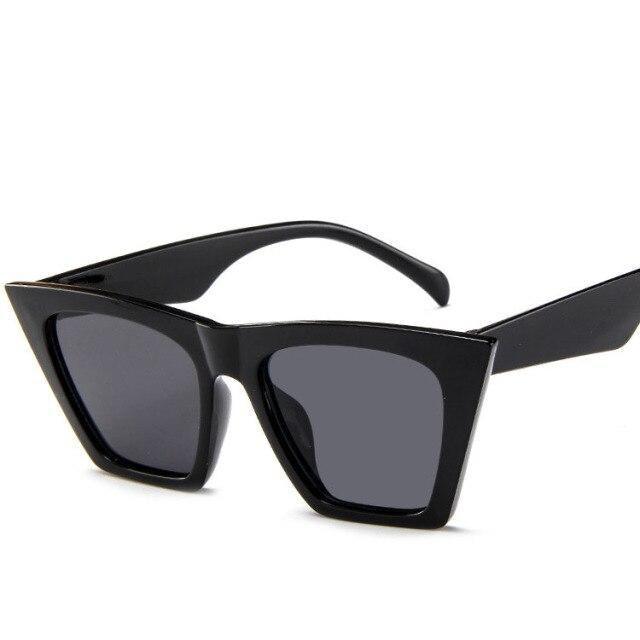 Retro Aviator Oversized Square Classic Alloy Frame glasses Sunglasses For Women/Men Luxury Glasses For Women Eyewear Women