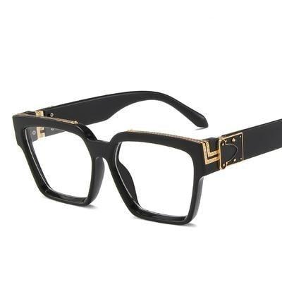 Retro Aviator Square Classic Alloy Frame glasses Classic Sunglasses For Male Square Shape Sunglasses For Female HD Polarized UV400 Protection Sunglasses