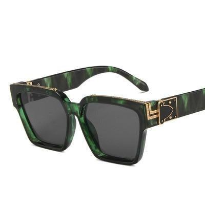Retro Aviator Square Classic Alloy Frame glasses Classic Sunglasses For Male Square Shape Sunglasses For Female HD Polarized UV400 Protection Sunglasses